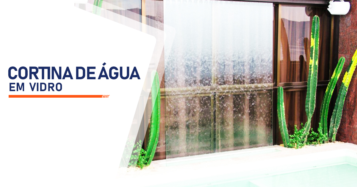 Cortina de Agua em Vidro Goiânia Alto da Glória GO